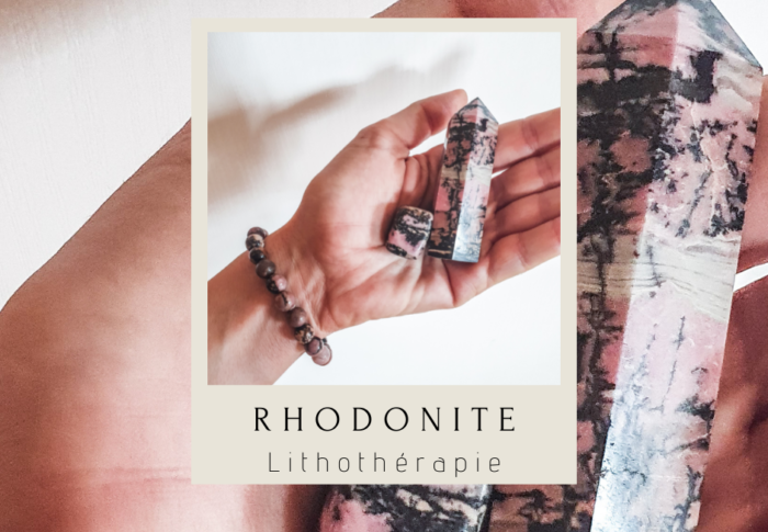 Vertus de la rhodonite en lithothérapie